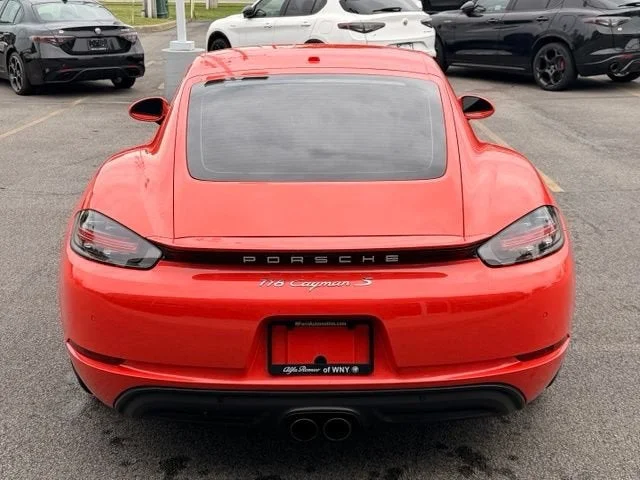 Used 2018 Lava Orange Porsche S image 6