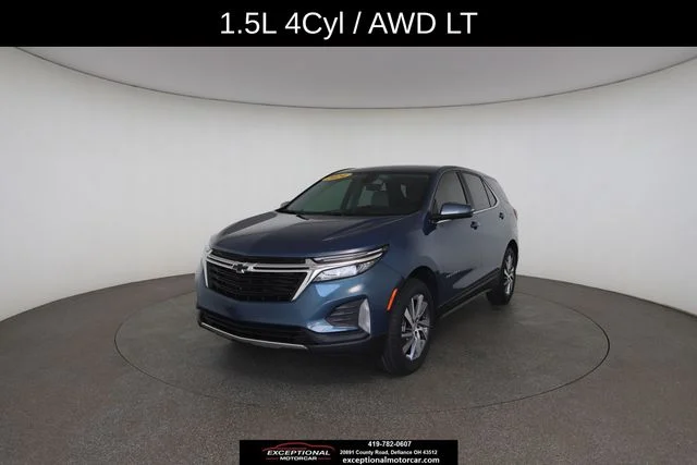 Used 2024 Blue Chevrolet LT image 1