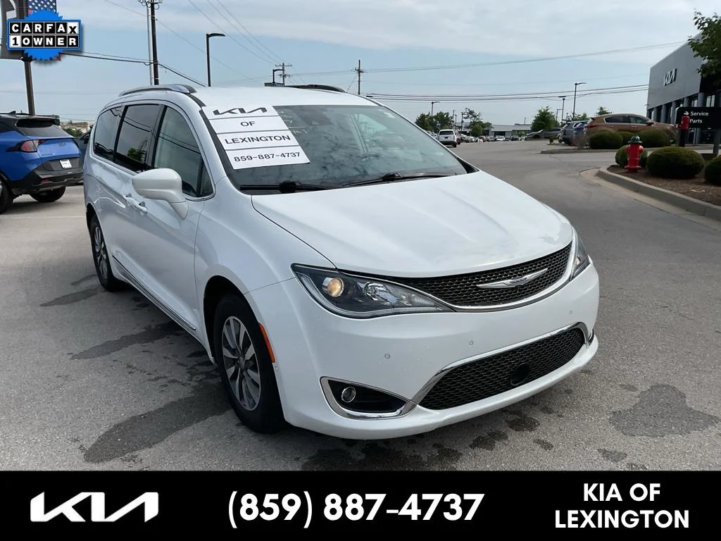 Used 2020 Bright White Clearcoat Chrysler Touring L Plus image 1