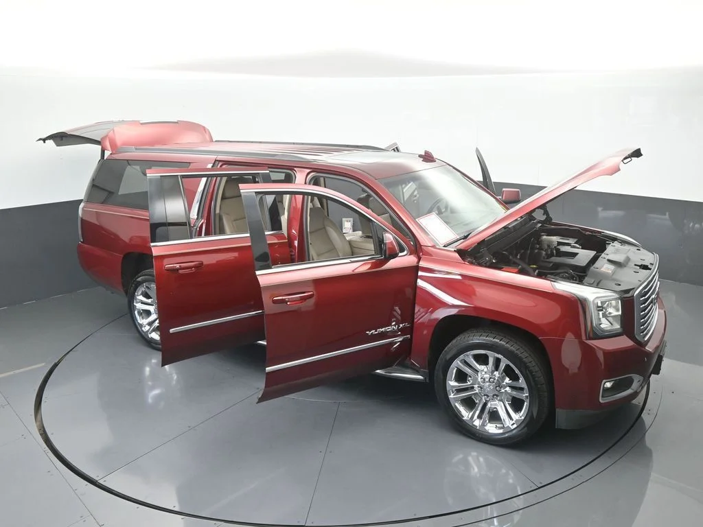 Used 2019 Crimson Red Tintcoat GMC SLT image 76