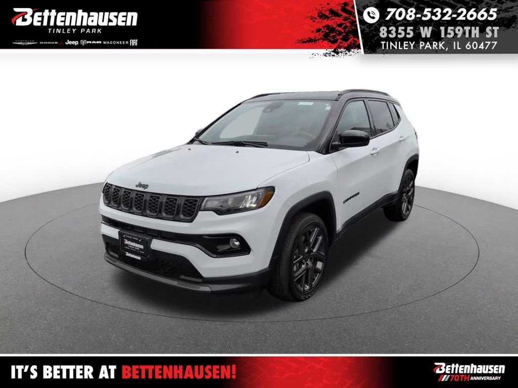 New 2026 Bright White Clearcoat Jeep Limited image 1