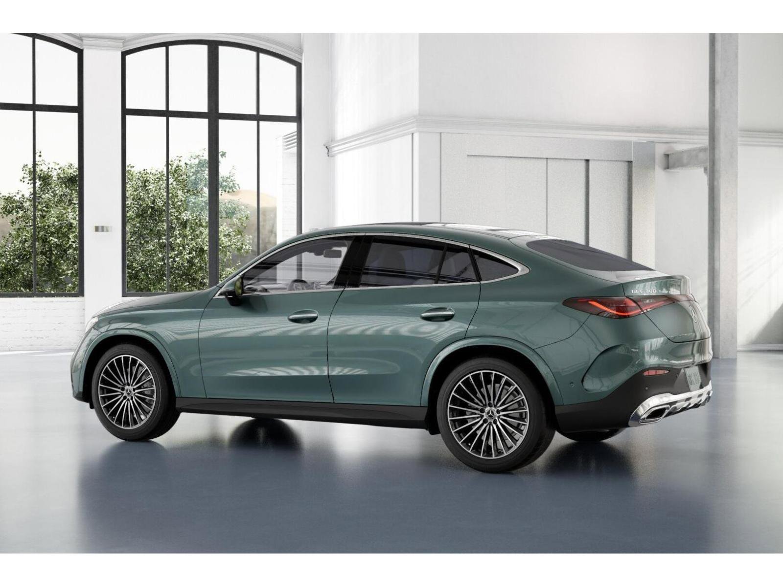 New 2026 Verde Silver Metallic Mercedes-Benz GLC 300 Coupe image 31