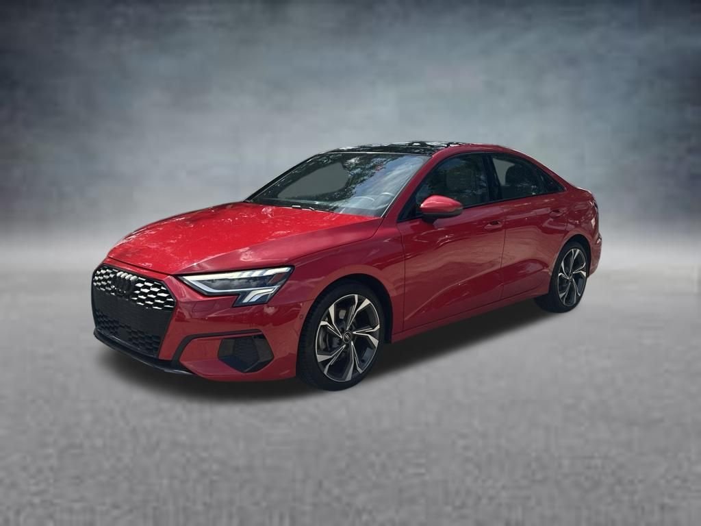 Used 2023 Red Audi 40 Premium Plus image 2