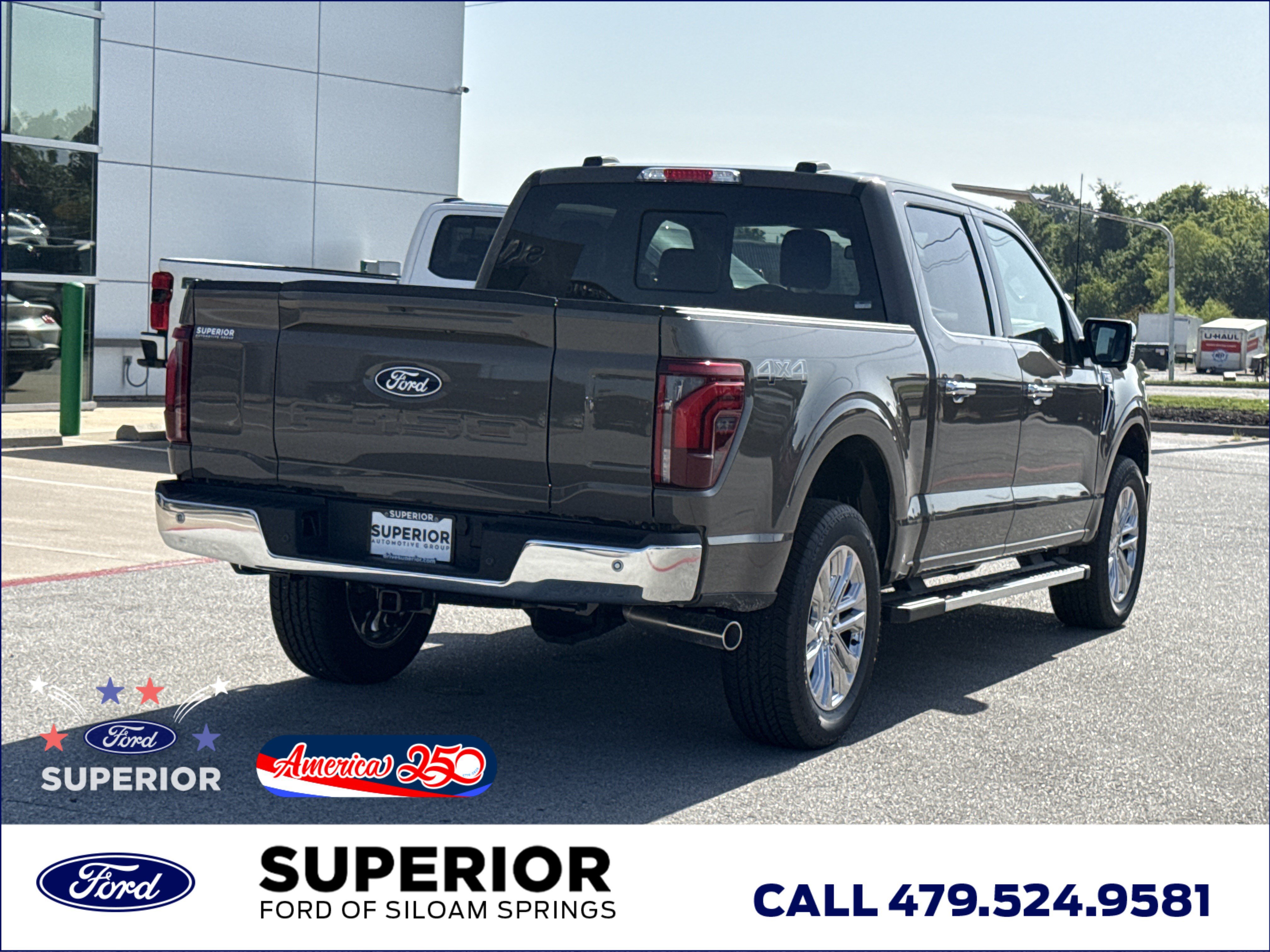 New 2026 Marsh Gray Ford Lariat 4WD image 3