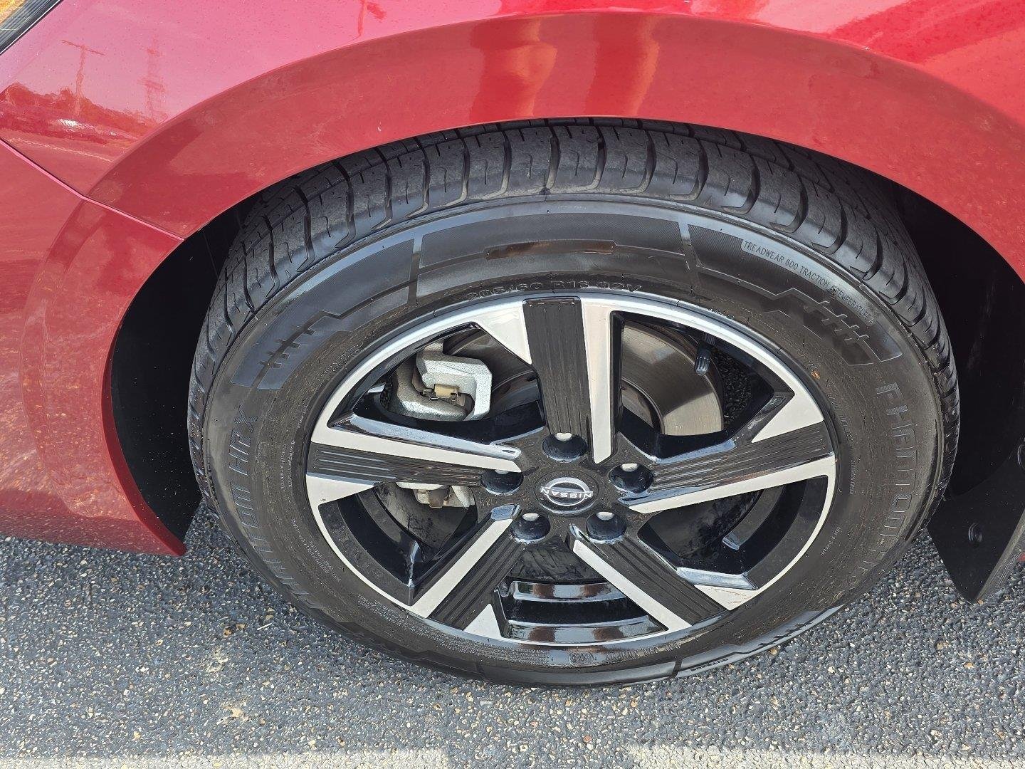 Used 2024 Scarlet Ember Tintcoat Nissan SV image 35