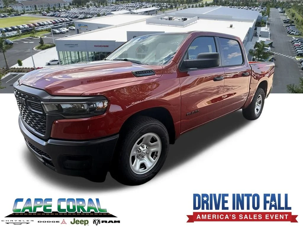 New 2026 Molten Red Pearlcoat RAM Tradesman image 1
