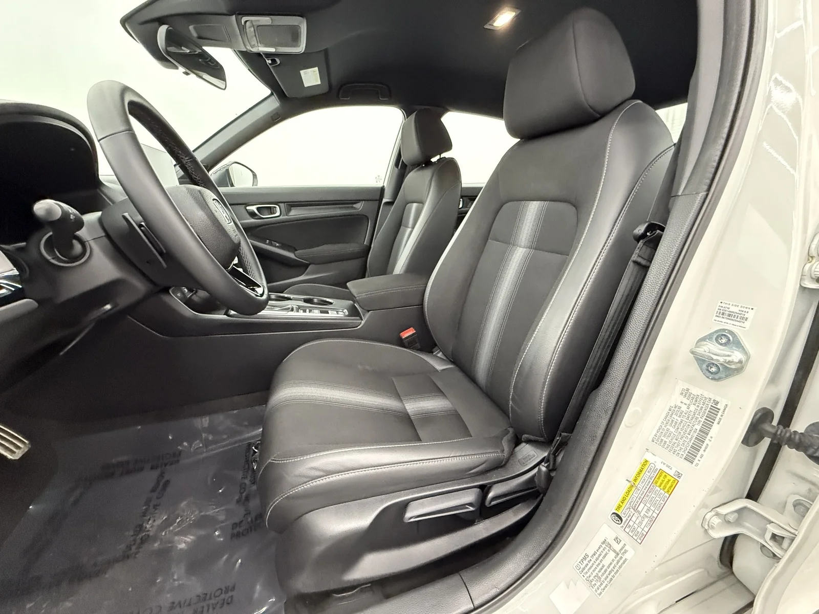 Used 2024 Platinum White Pearl Honda Sport CVT image 11