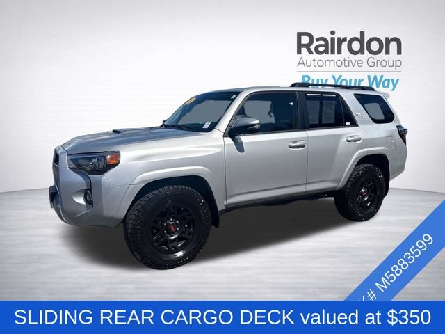 Used 2021 Classic Silver Metallic Toyota TRD Off Road Premium image 3
