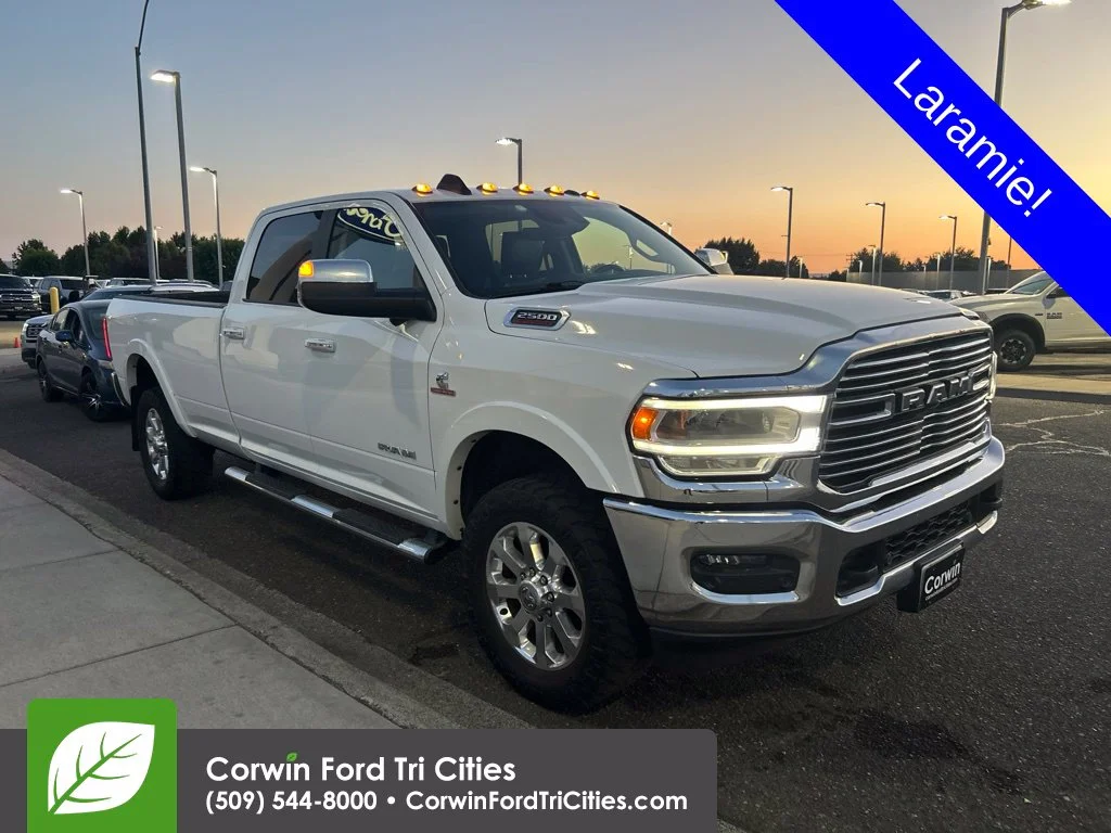 Used 2019 White Ram Laramie image 1