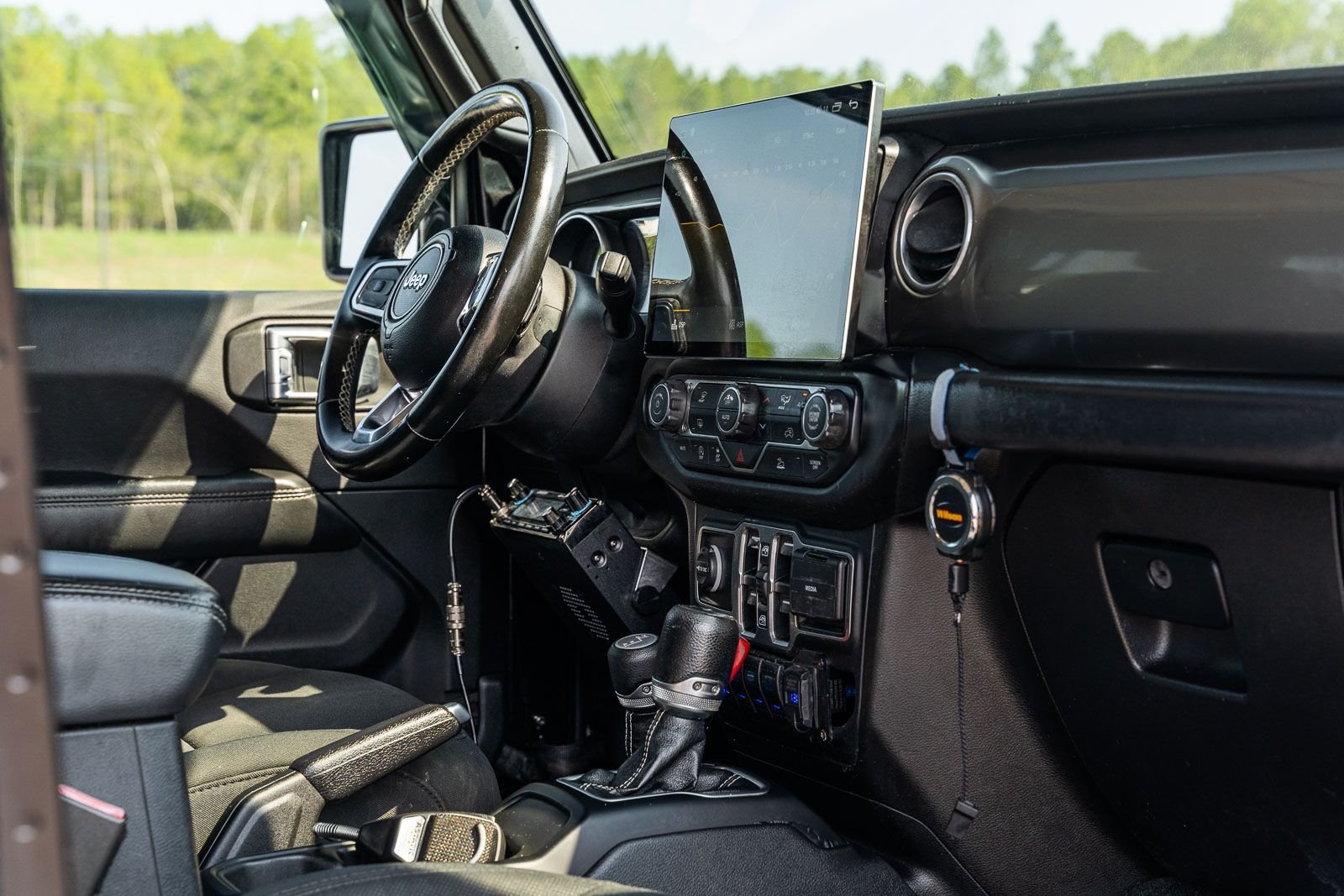Certified Used 2021 Black Jeep Unlimited Sahara image 12