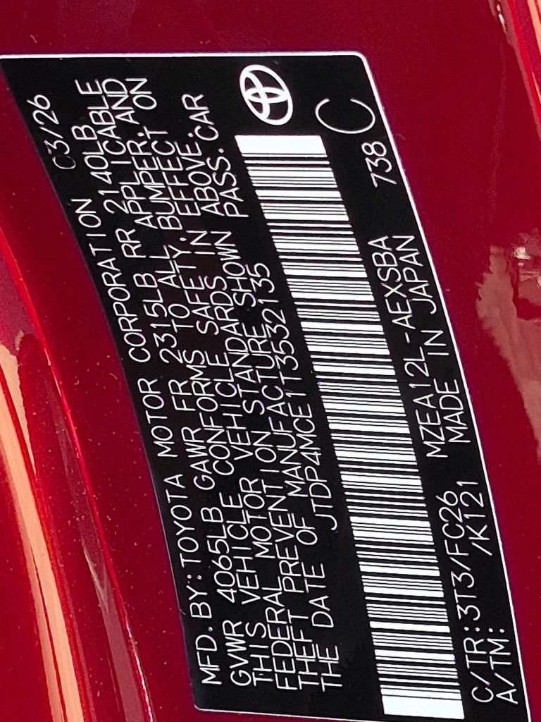 Used 2026 Red Toyota SE image 32