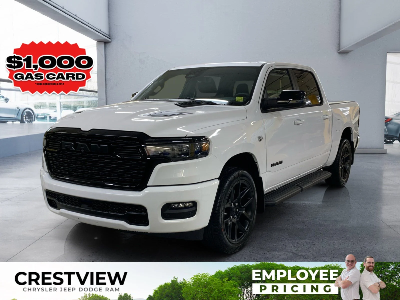 New 2026 Bright White Ram Sport image 1