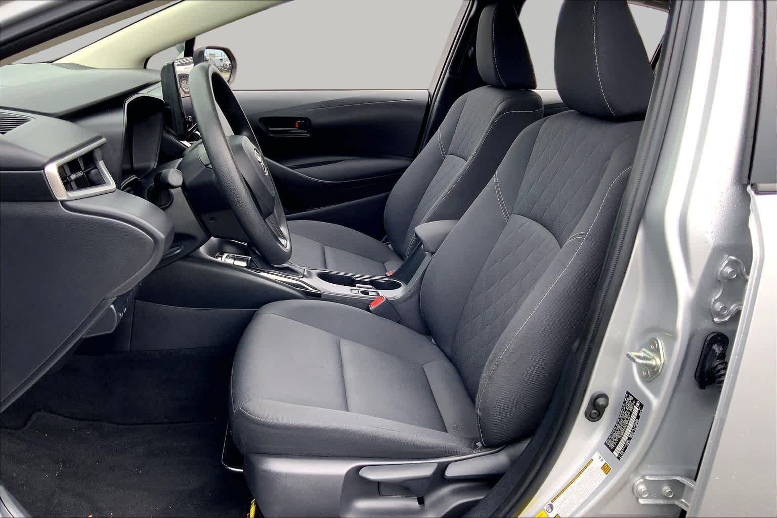 Used 2025 Classic Silver Metallic Toyota Hybrid LE image 8