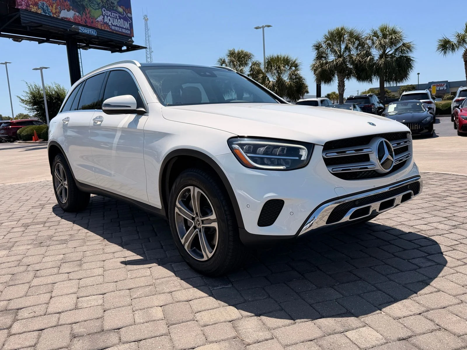 Used 2021 Polar White Mercedes-Benz GLC 300 image 6