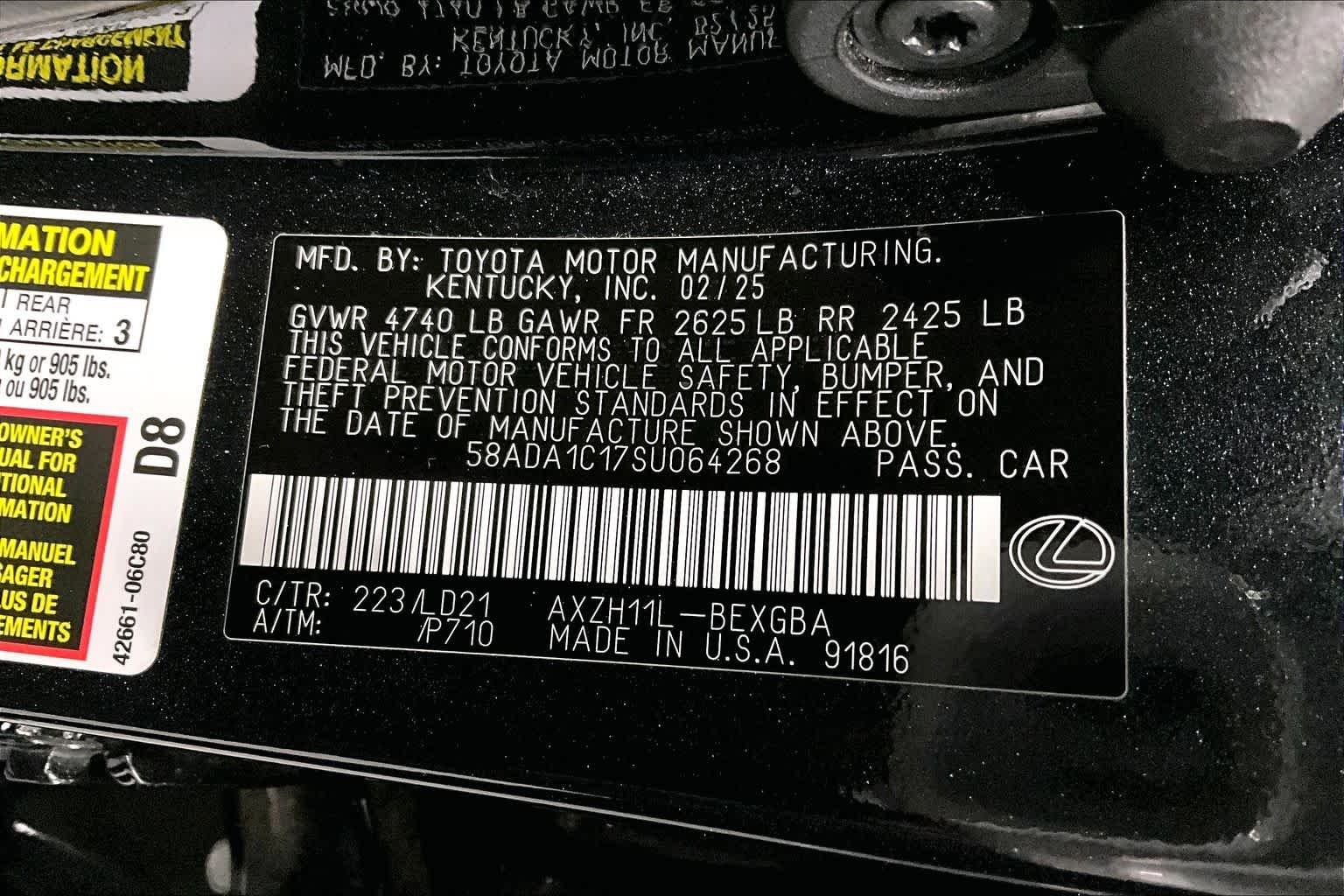 Certified Used 2025 Caviar Lexus  image 37
