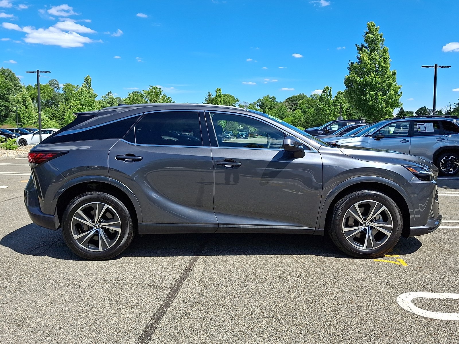 Certified Used 2025 CLOUDBURST GRAY Lexus PREMIUM image 8