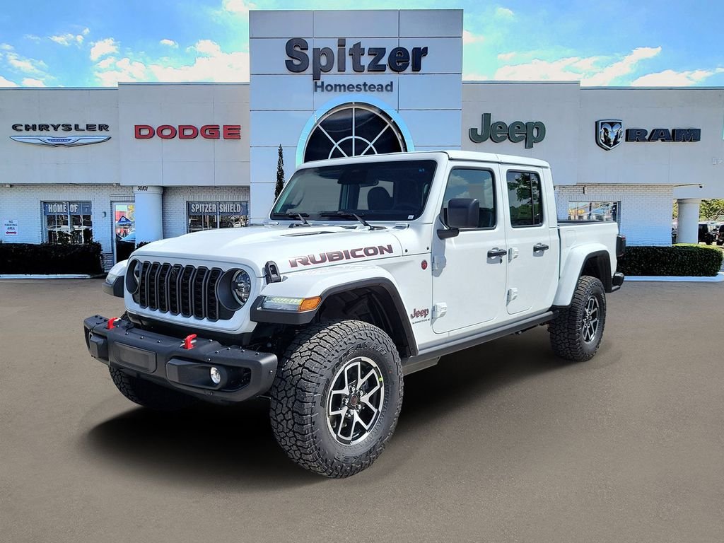 New 2026 Bright White Clear-Coat Exterior Paint Jeep Rubicon X image 4