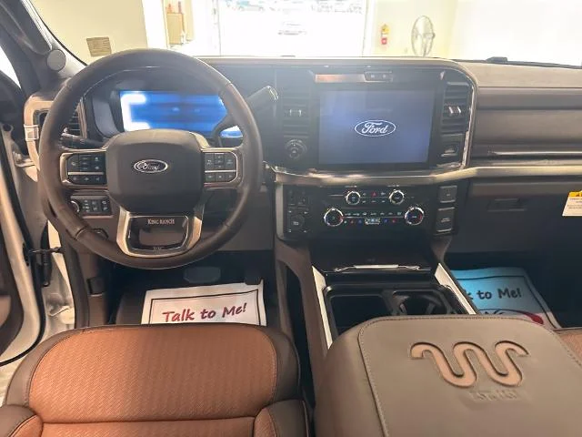 New 2026 Star White Metallic Tri-Coat Ford F-350® King Ranch® image 36
