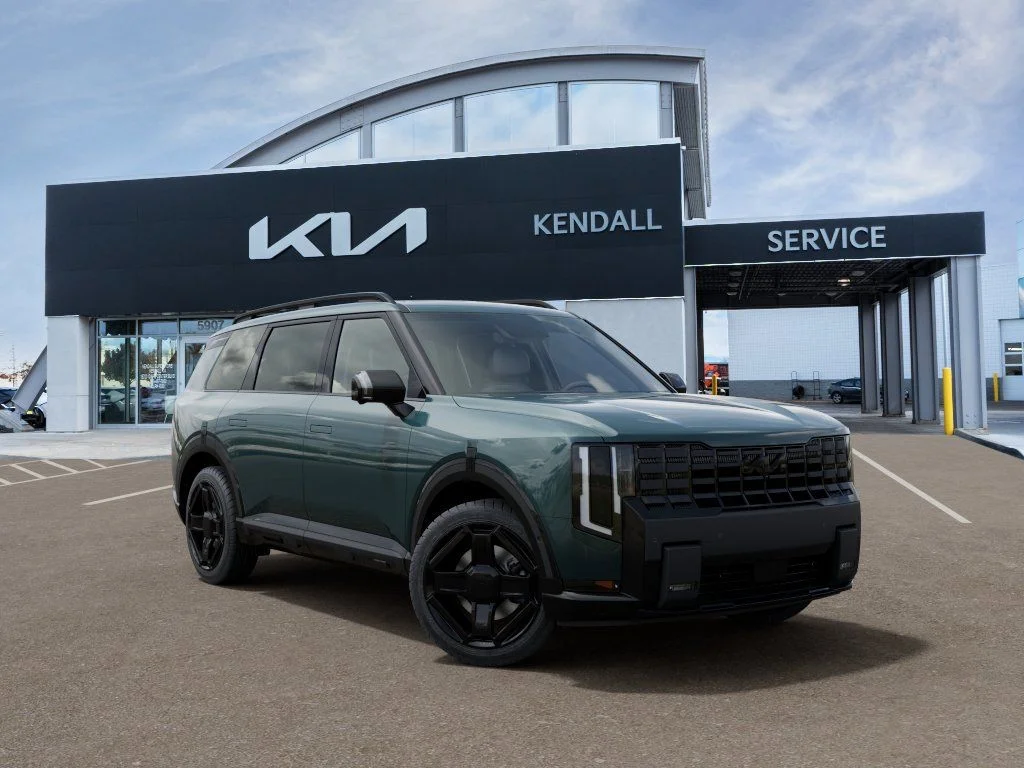 New 2027 Black Jade Green Kia X-Line SX Prestige image 8