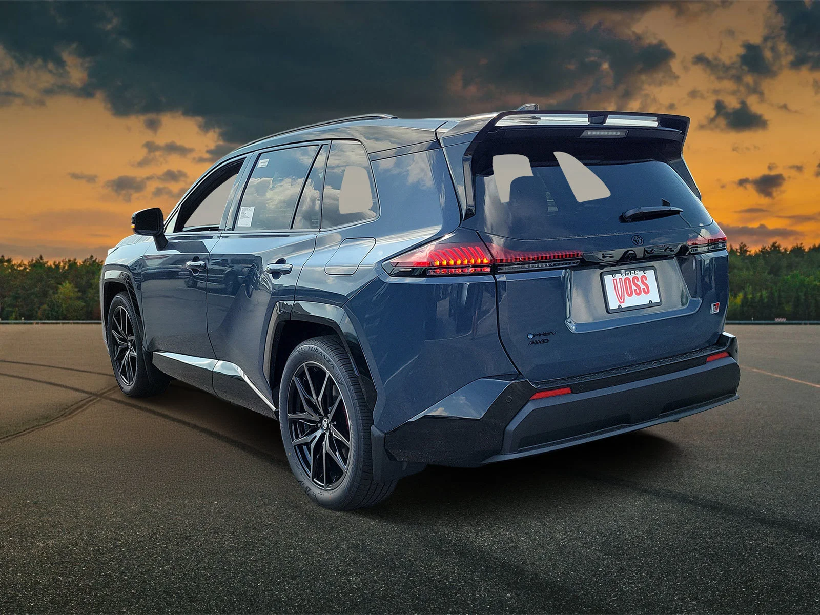 New 2026 Storm Cloud w/Midnight Black Metallic Roof Toyota GR Sport image 3
