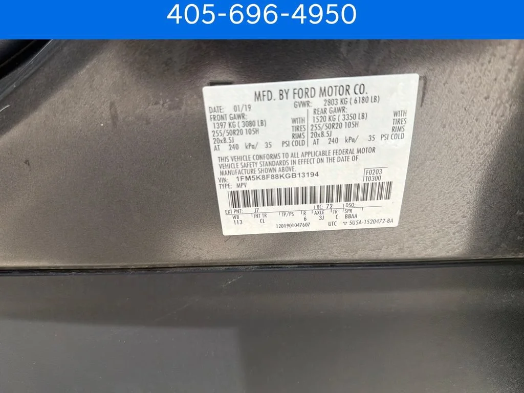 Pre-Owned 2019 Ford Explorer Limited