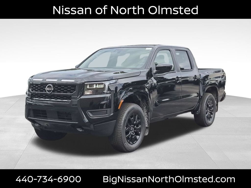 New 2026 Super Black Nissan Crew Cab SV image 1