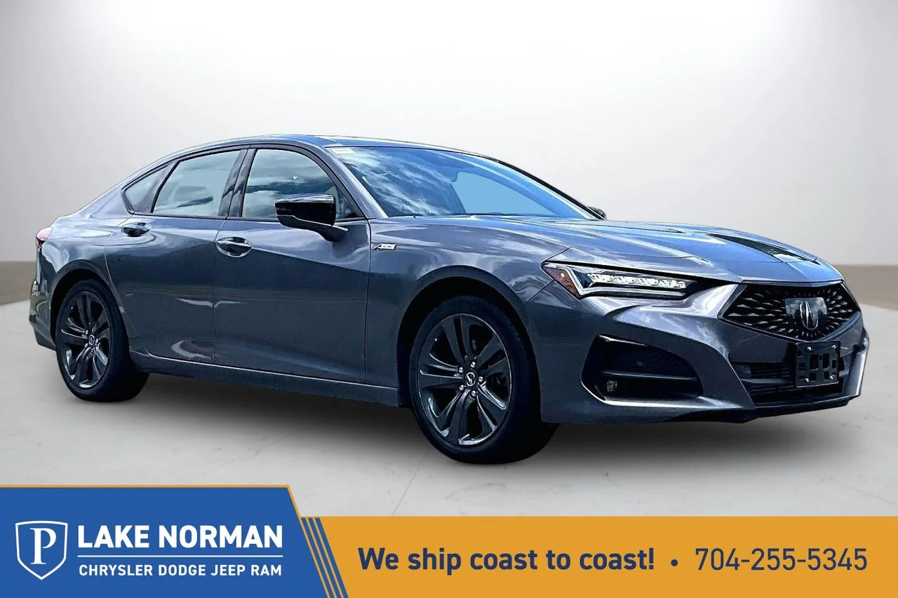 Certified Used 2023 Gray Acura A-Spec Package image 1