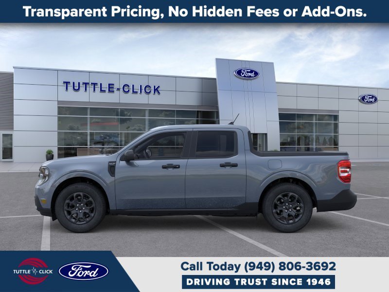 New 2026 Azure Gray Metallic Tri-Coat Ford XLT image 3