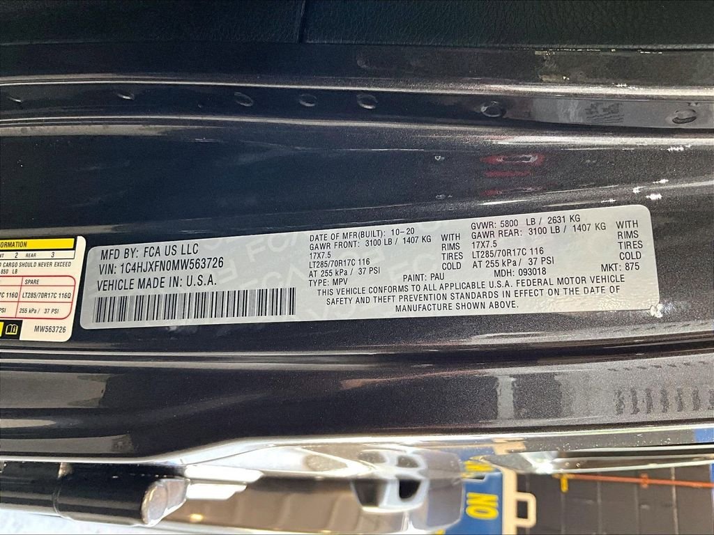 Used 2021 Gray Jeep Unlimited Rubicon image 37