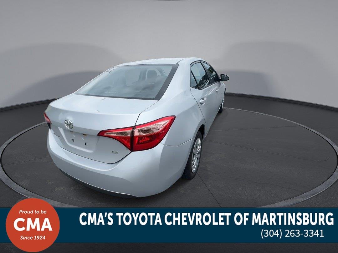 Used 2019 Classic Silver Metallic Toyota LE image 8