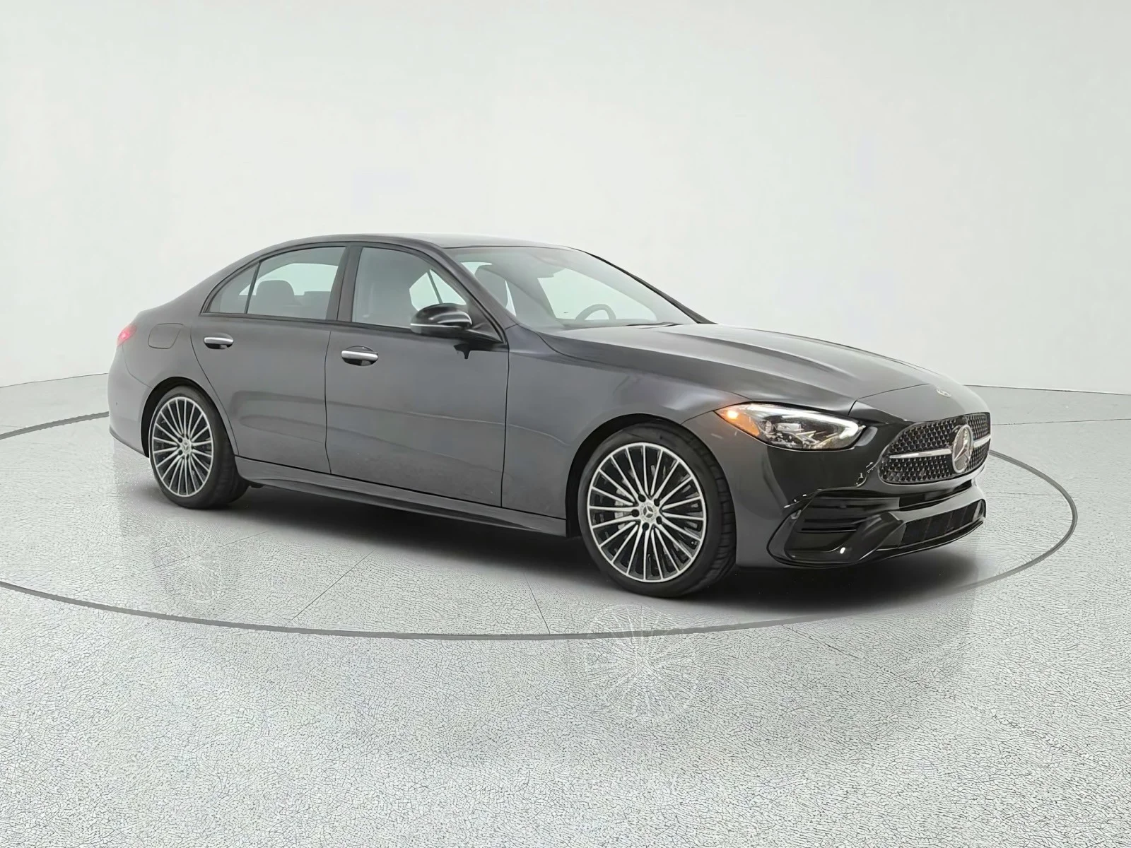 Certified Used 2024 Graphite Grey Metallic Mercedes-Benz C 300 Sedan image 3