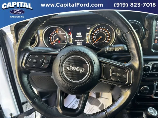 Used 2020 White Jeep Unlimited Sport Altitude image 24