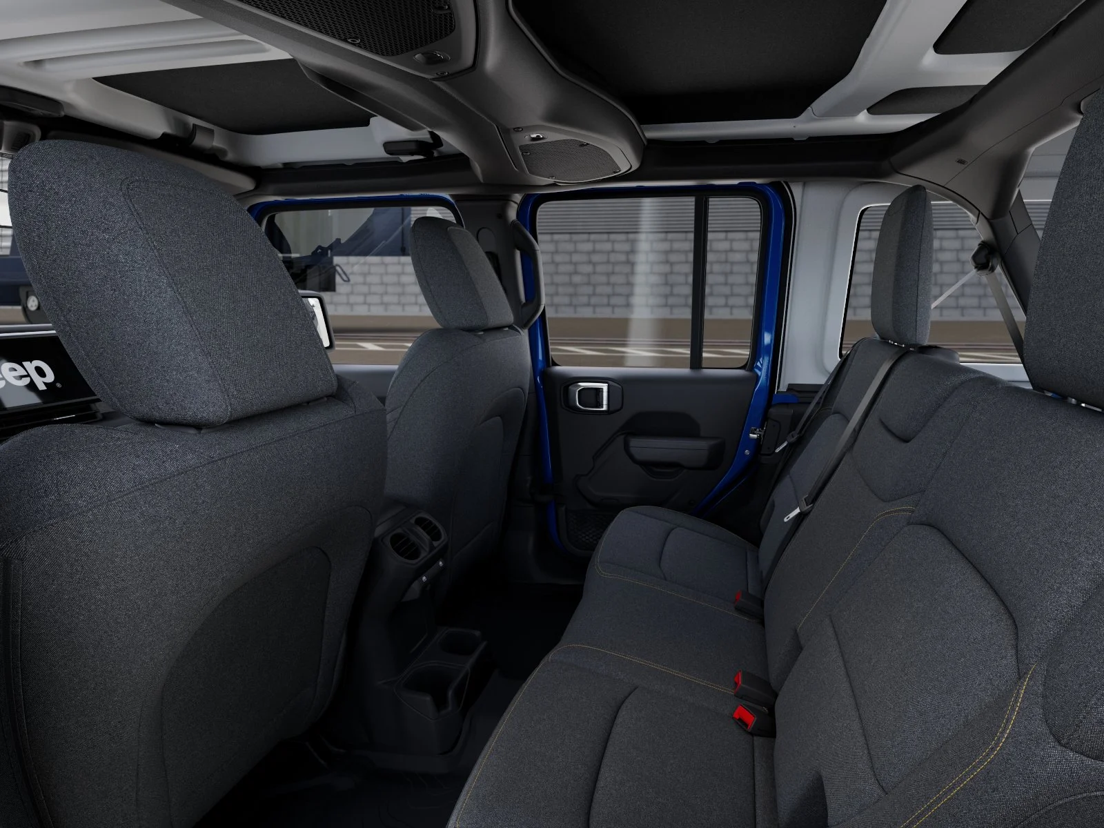 New 2026 Hydro Blue Pearl-Coat Exterior Paint Jeep Sport S image 23