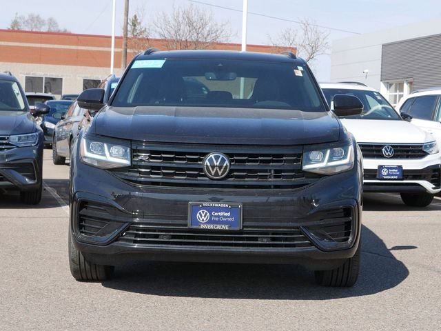 Certified 2023 Volkswagen Atlas Cross Sport SEL R-Line Black with VIN 1V2SC2CA7PC219822 for sale in Inver Grove Heights, Minnesota