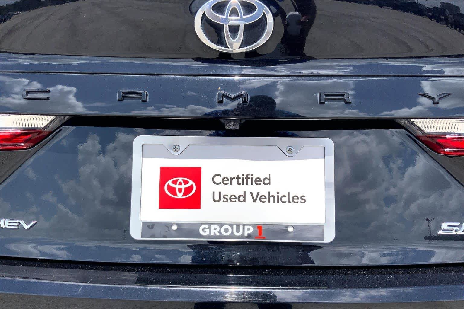 Certified Used 2025 Midnight Black Metallic Toyota SE image 10