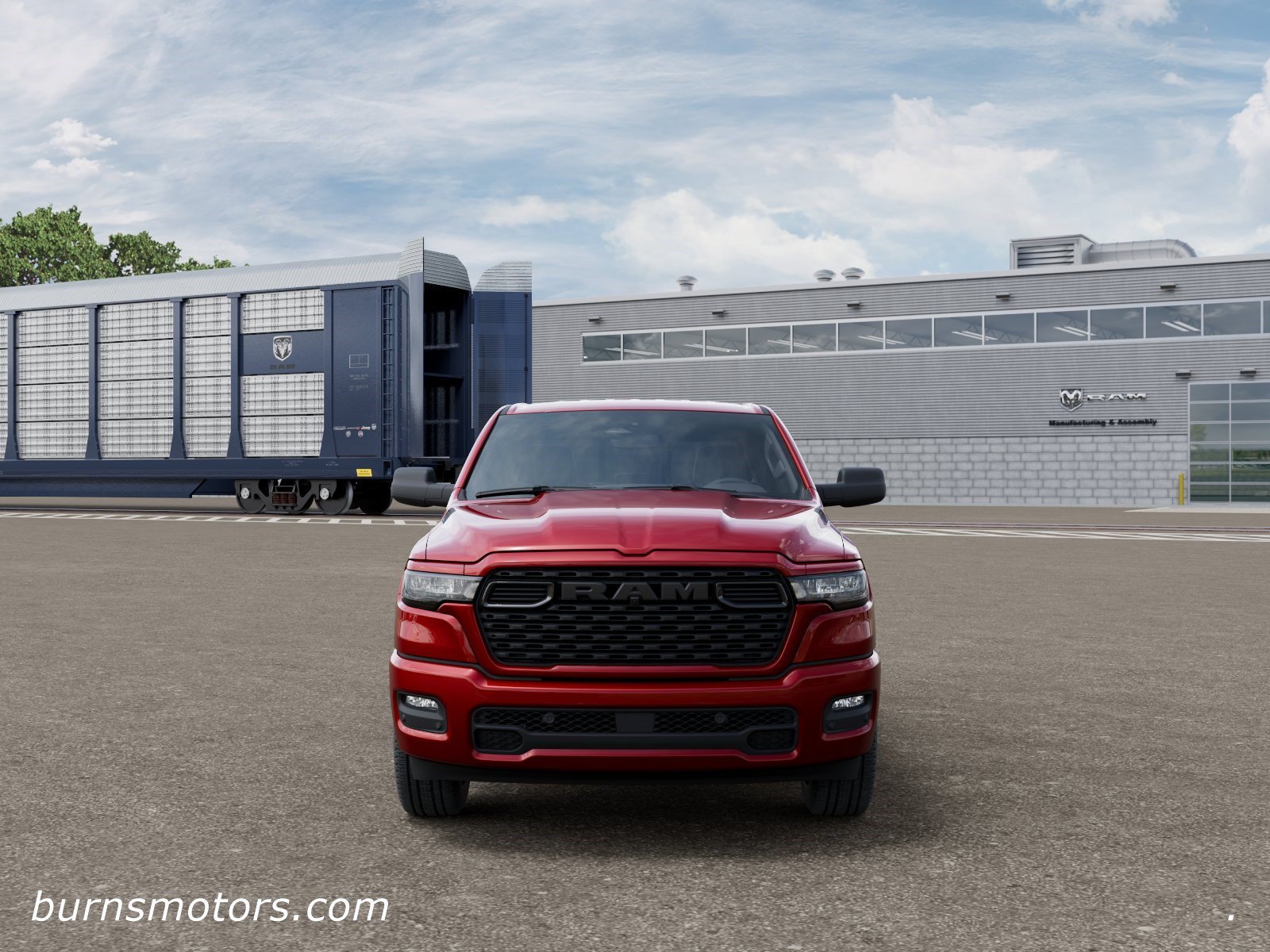 New 2026 Molten Red Pearl-Coat Exterior Paint RAM Express image 6