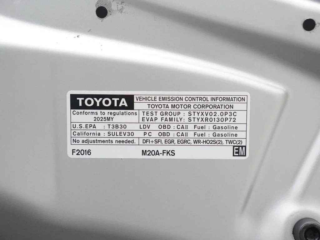 Certified Used 2025 Silver Toyota LE image 35