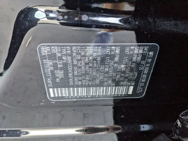 Certified Used 2026 Black Nissan Platinum image 23