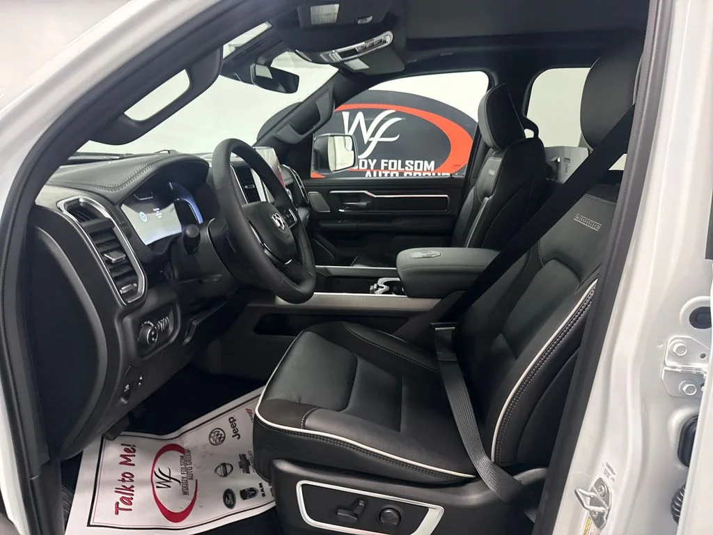 New 2026 Bright White Clear-Coat Exterior Paint RAM Laramie image 8