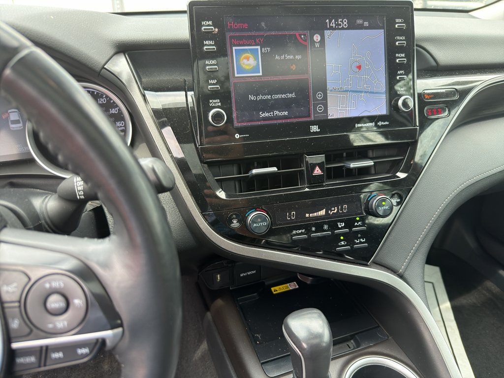 Used 2022 Ruby Flare Pearl Toyota Hybrid XLE image 9