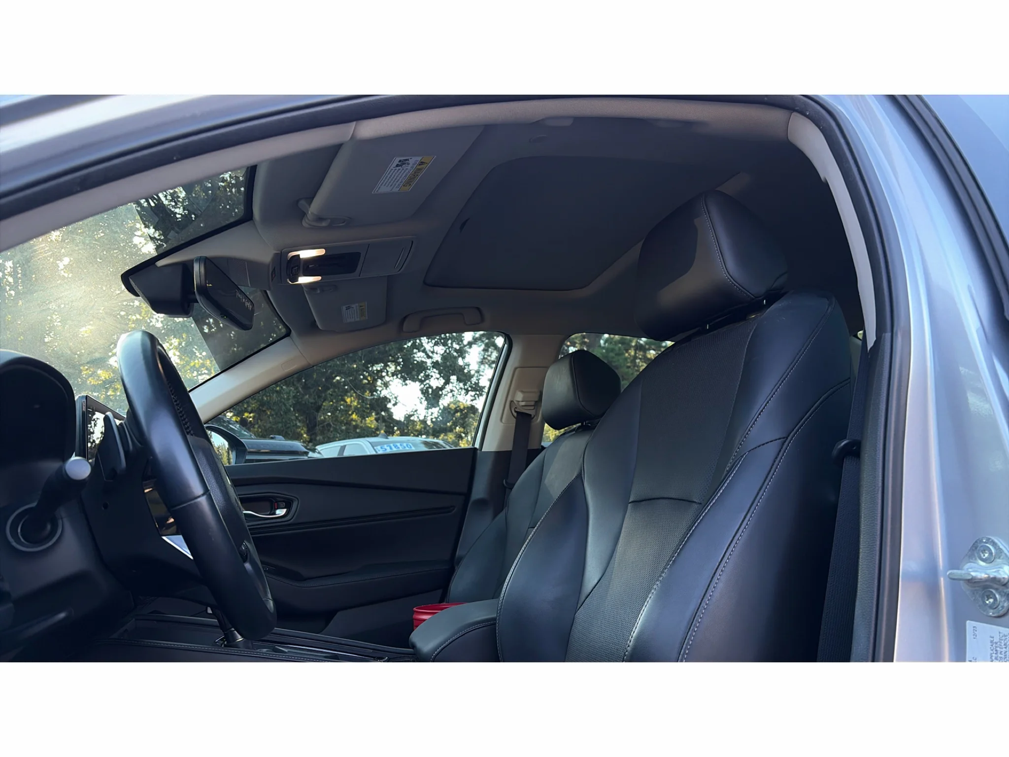 Used 2024 Solar Silver Metallic Honda Touring image 7