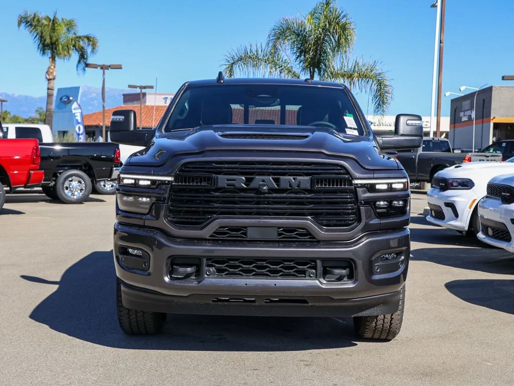 New 2026 Granite Crystal Metallic Clear-Coat Exterior Paint RAM Laramie Night Edition image 9