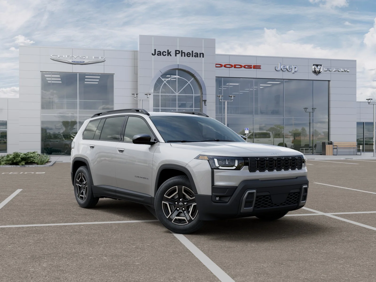 New 2026 Silver Zynith Clear-Coat Exterior Paint Jeep Laredo image 5