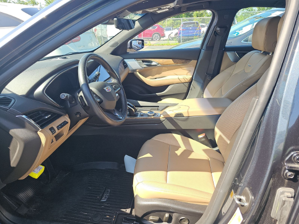 Used 2022 Gray Cadillac Premium Luxury image 8