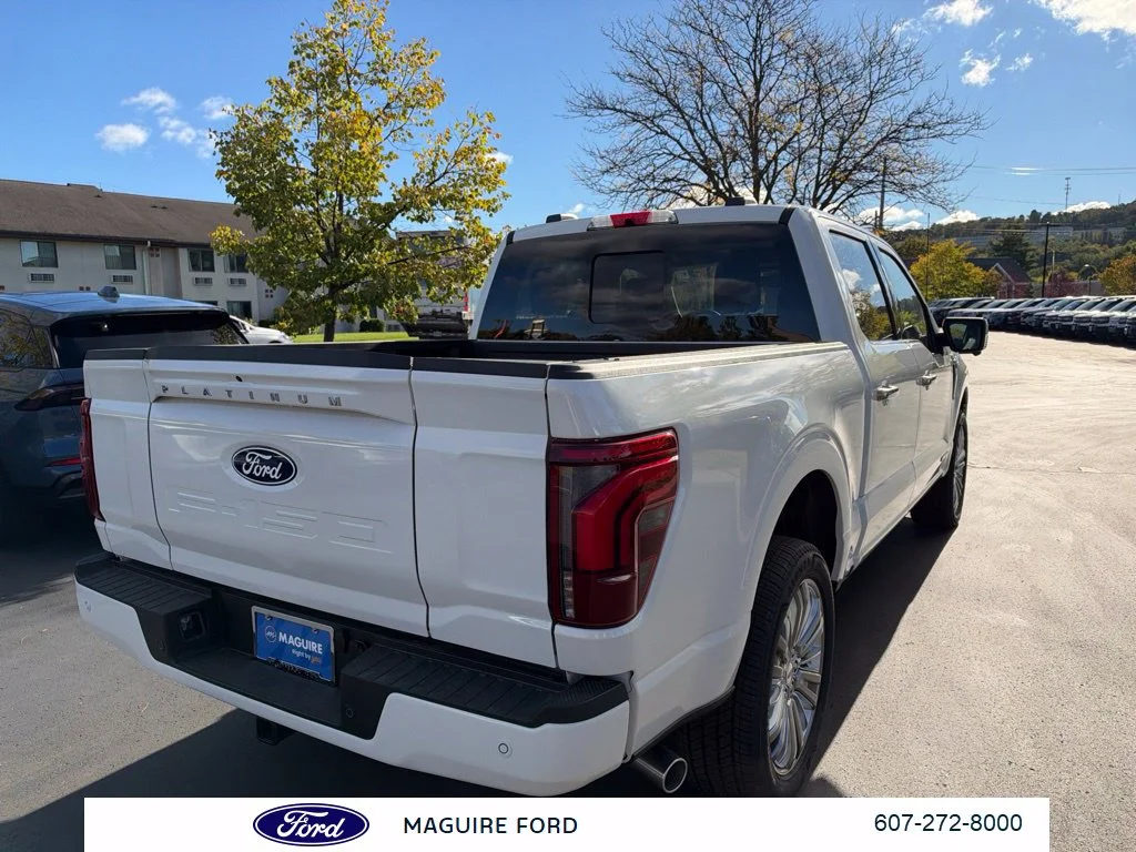 New 2026 Star White Metallic Tri-Coat Ford Platinum® image 4