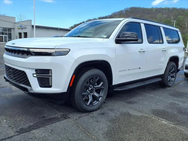 New 2026 Bright White Clear-Coat Exterior Paint Jeep Grand Wagoneer image 2