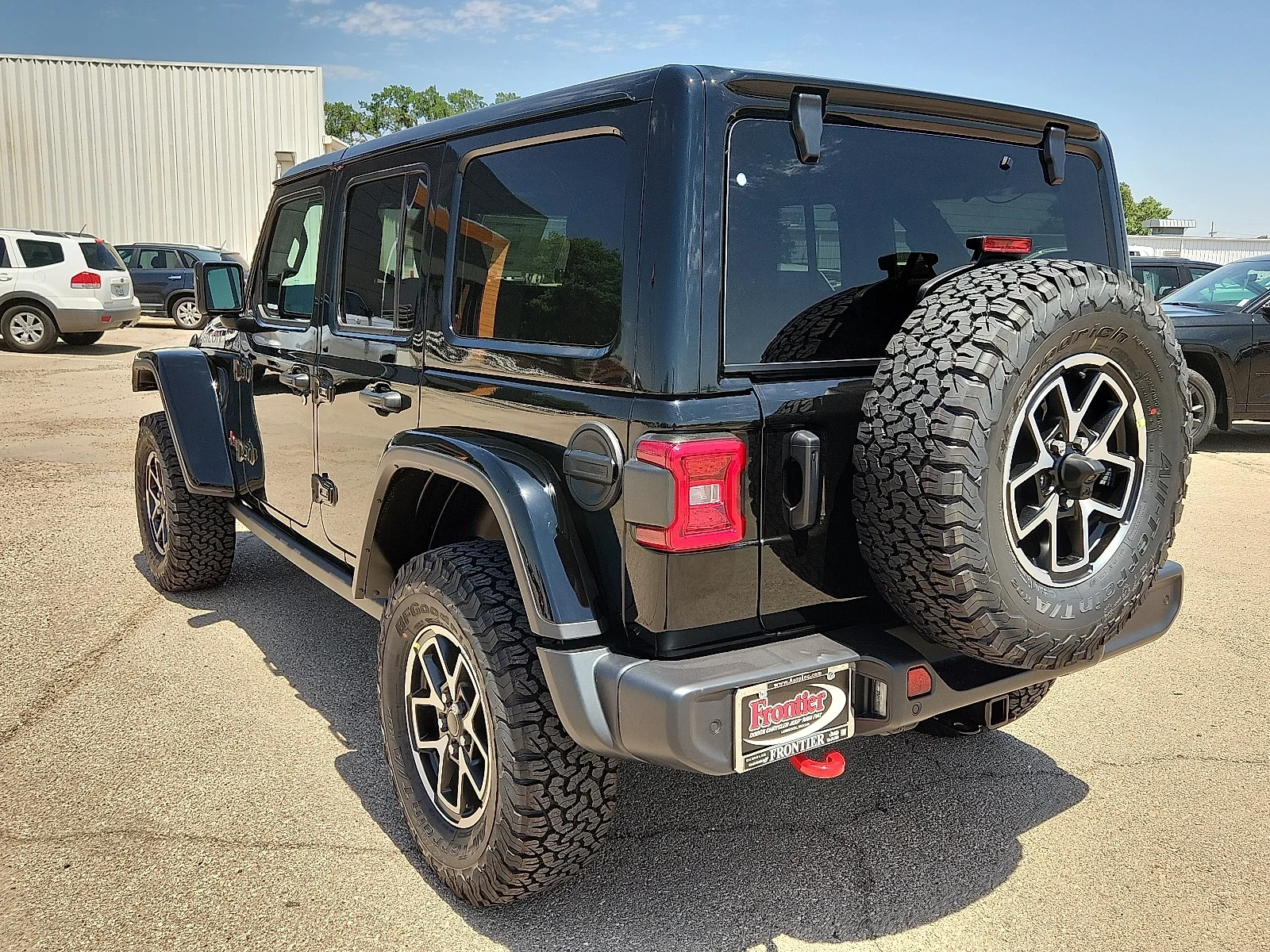 New 2026 Black Clear-Coat  Paint Jeep 4-DOOR RUBICON image 3