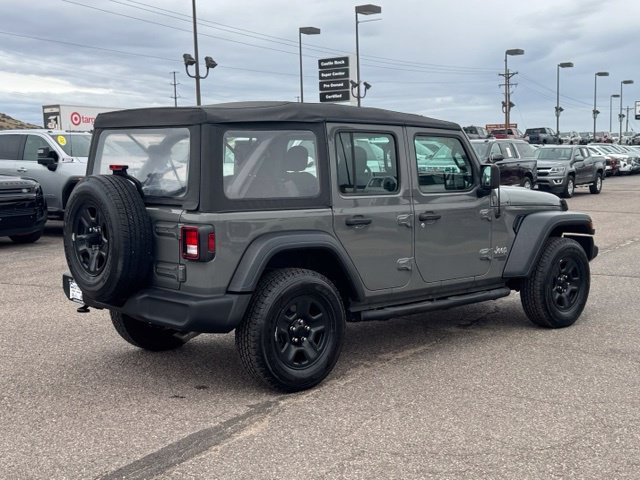 Used 2020 Gray Jeep Sport 4x4 image 5