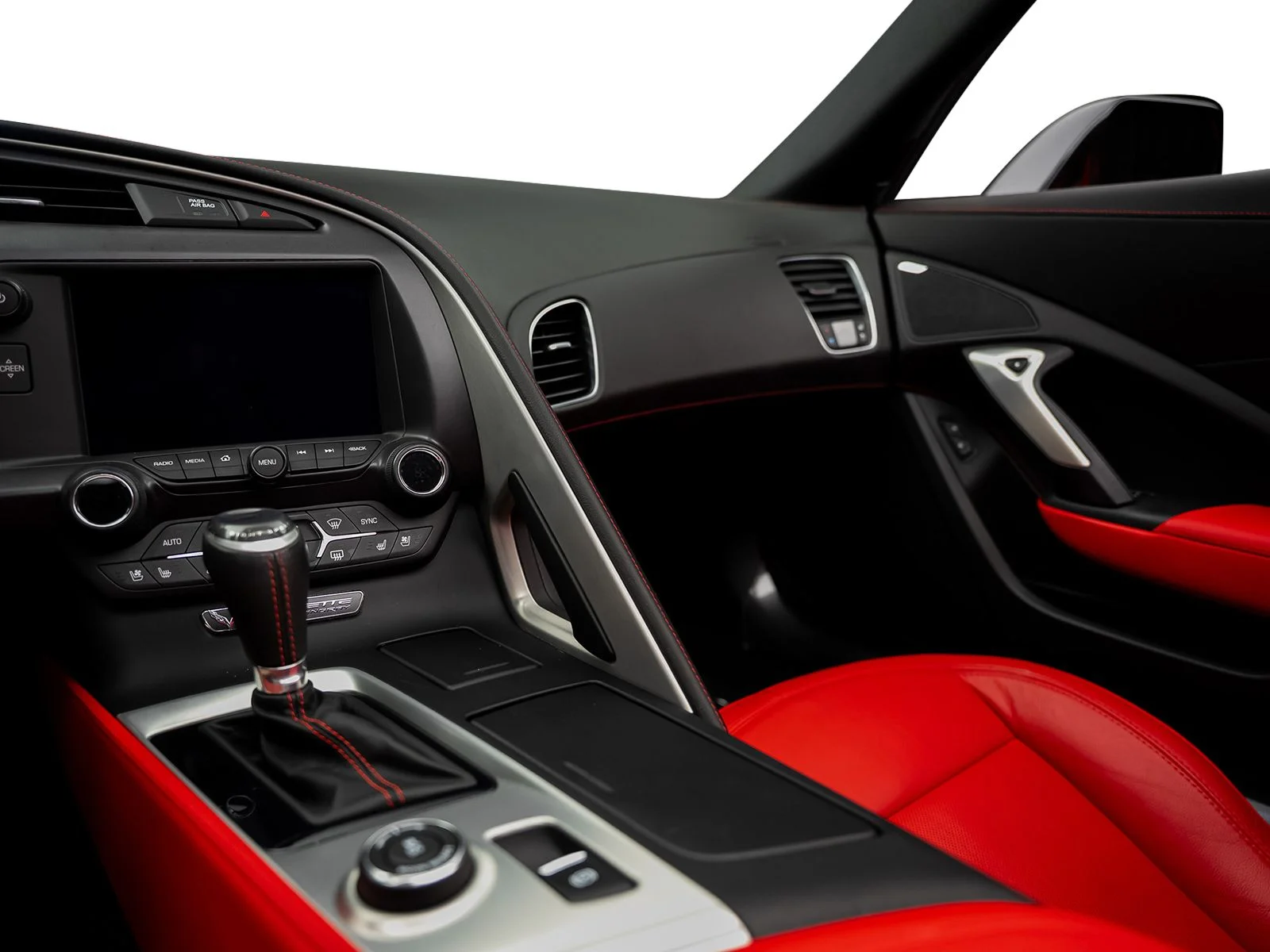 Used 2016 Red Chevrolet Stingray Z51 image 37
