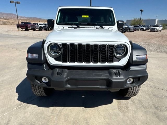 New 2026 Bright White Clear-Coat Exterior Paint Jeep Sport S image 7
